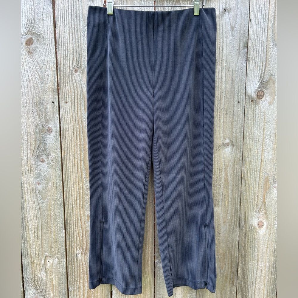 Lululemon Ribbed Softstream Zip Leg High Rise Cropped Pants 25” - Picture 2 of 11